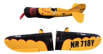 Lot 548 - A Gee Bee advance remote-controlled 97.4inch...