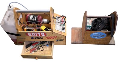 Lot 550 - A pair of remote-controlled aeroplane fuel...