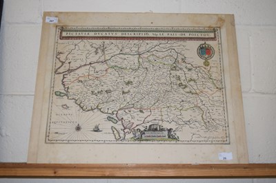 Lot 26 - William Jansz Blaeu (1571-1638), 'Pictaviae...