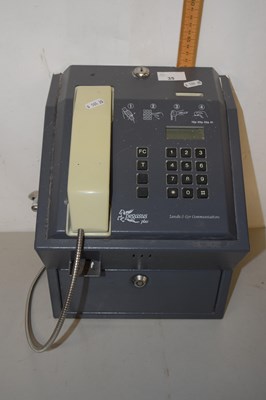 Lot 35 - A vintage Pegasus pay telephone