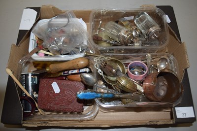 Lot 77 - Mixed Lot: Various condiment items, assorted...