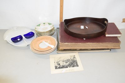 Lot 139 - Mixed Lot: Philips Atlas, small oval serving...