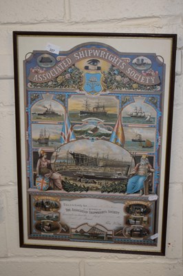 Lot 227 - Associated Ship Rights Society, print