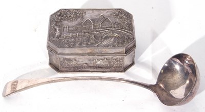 Lot 230 - Mixed Lot comprising a 20th century silver...