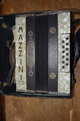 Lot 302 - A vintage Mazzini accordion