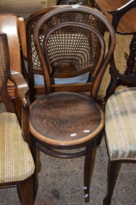 Lot 346 - 20th Century bentwood cafe chair