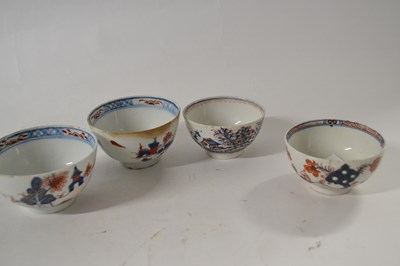 Lot 387 - Four Loweestoft Porcelain teabowls