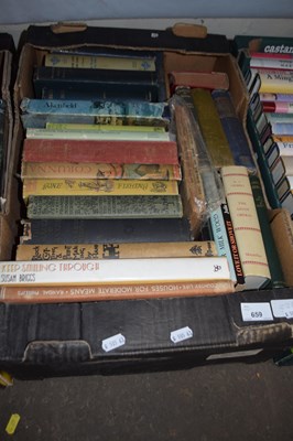 Lot 659 - One box of mixed books