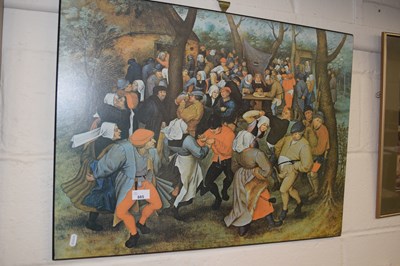 Lot 885 - The Outdoor Wedding Dance by Pieter Brueghel,...