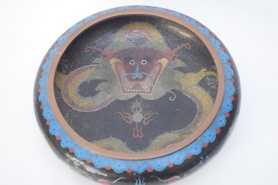 Lot 13 - Chinese cloisonne bowl, probably Republican...