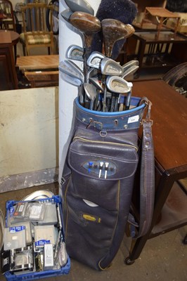 Lot 777 - Case of assorted golf clubs