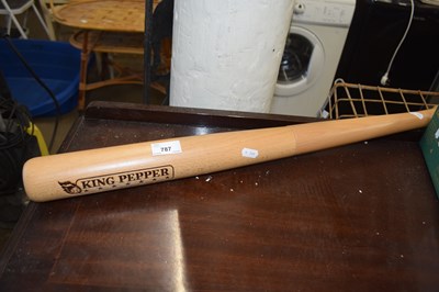 Lot 787 - A King Pepper baseball bat