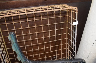 Lot 806 - Large metal basket