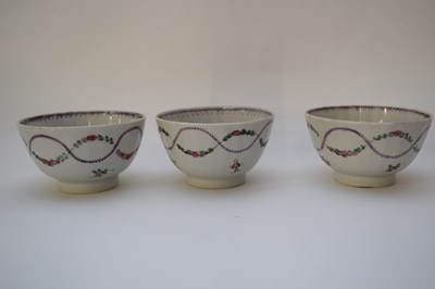 Lot 14 - Group of 18th century Chinese export tea wares...