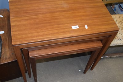 Lot 824 - A nest of three retro tables