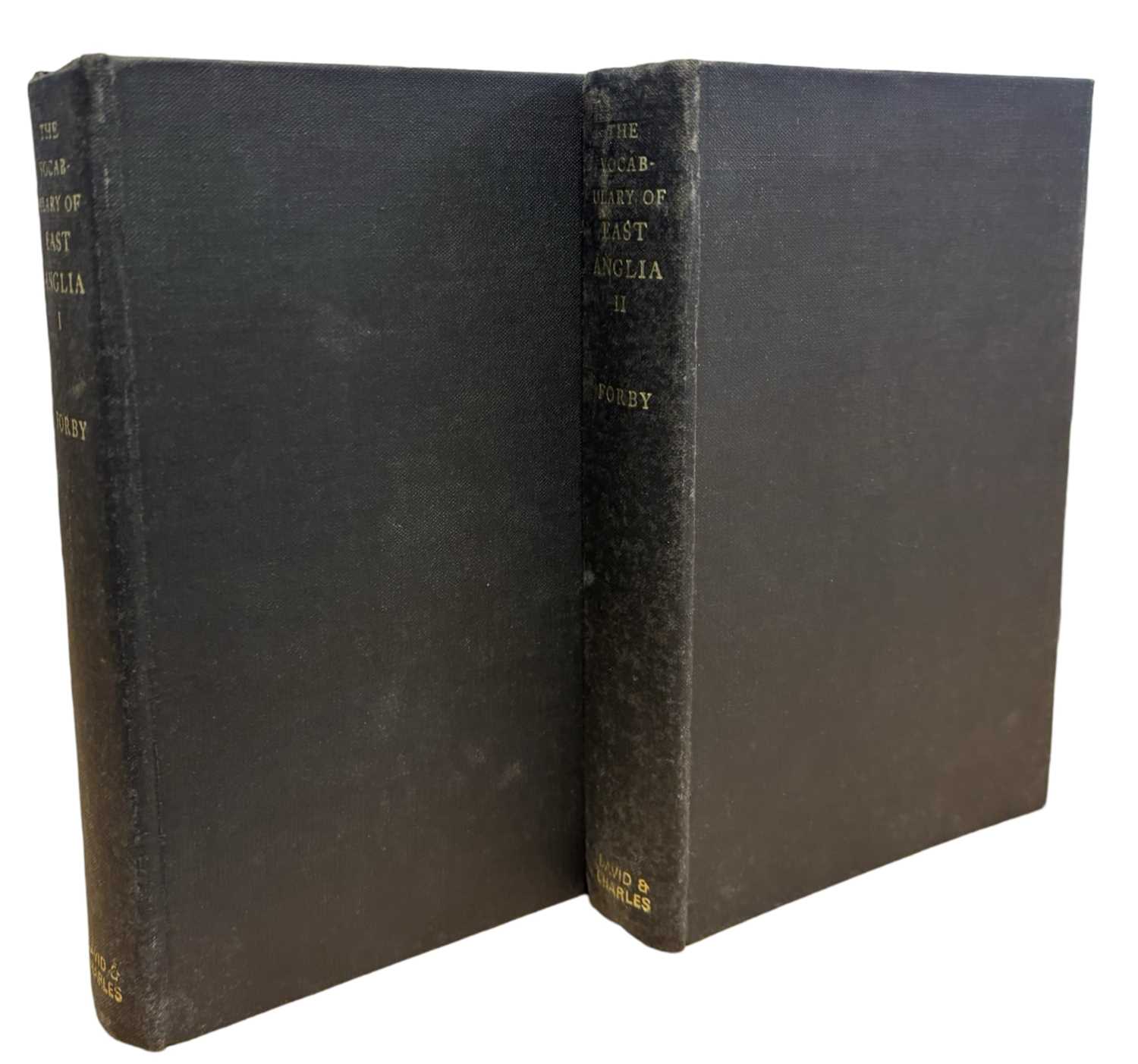 Lot 113 - REV ROBERT FORBY: THE VOCABULARY OF EAST...