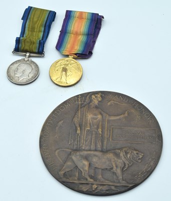 Lot 4 - First World War Mesopotamia casualty medal...