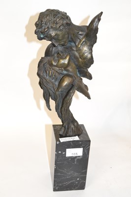 Lot 585 - Jose Luiz De Casasola - bronze - embracing...