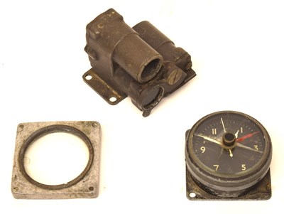 Lot 133 - Three aircraft cockpit instruments