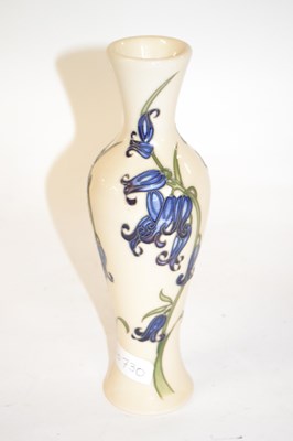 Lot 270 - A modern Moorcroft vase with tubelined...