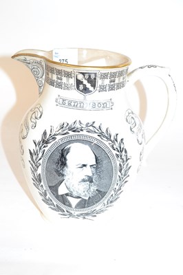 Lot 275 - A Wedgwood Tennyson commemorative jug with...