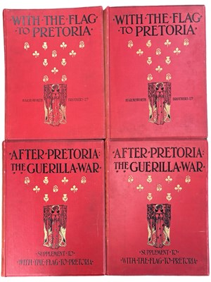 Lot 51 - H W WILSON: WITH THE FLAG TO PRETORIA, Volumes...