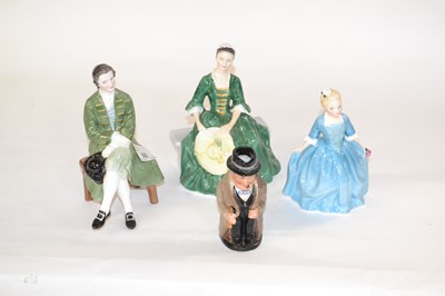 Lot 305 - Group of Royal Doulton Williamsburg figures...