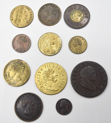 Lot 252 - Small quantity of various gaming tokens to...