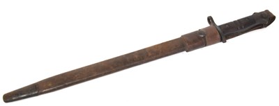 Lot 94 - First World War 1913 Pattern Sword bayonet...