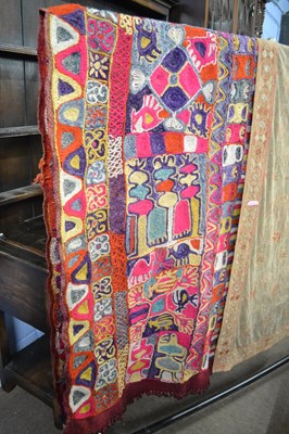 Lot 514 - An unusual 20th Century Iraqi wool runner...