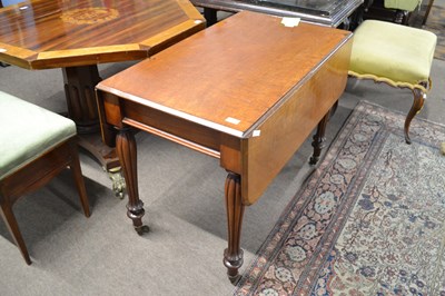 Lot 517 - A Victorian mahogany Pembroke table on...