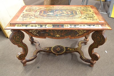 Lot 644 - A 20th Century Italian dial coffee table with...