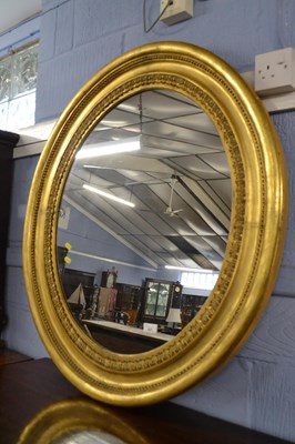 Lot 631 - A large 19th Century gilt framed wall mirror...