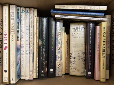 Lot 1072 - ONE BOX: CULINARY INTEREST - Fruit, vegetables...