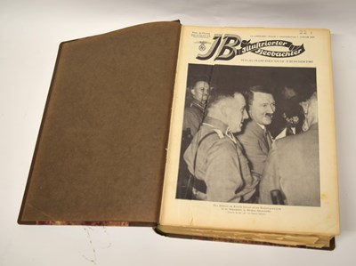 Lot 144 - Bound book of the complete JB Illustrierter...