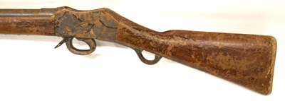 Lot 102 - Replica wooden Martini Henry rifle - movie...