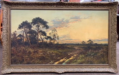 Lot 3 - Daniel Sherrin (1868-1940), Sunset / Sunrise...