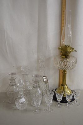 Lot 9 - Mixed Lot: Various decanters and drinking glasses