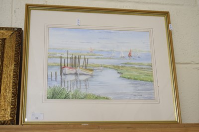 Lot 39 - Rene Smith - High Water at Morston,...