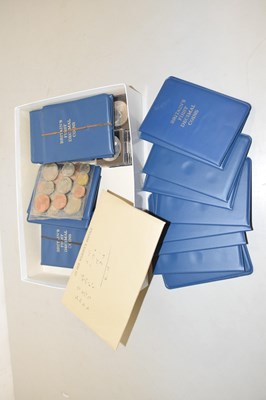 Lot 92 - A box containing multiple booklets Britains...