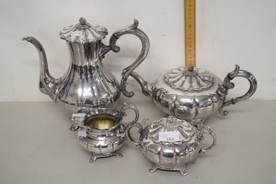 Lot 154 - A Viners silver plated tea set