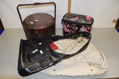 Lot 161 - Mixed Lot: Various handbags, jewellery cases etc