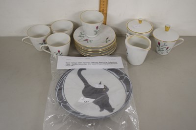 Lot 181 - Quantity of mid Century Bavarian tea wares...