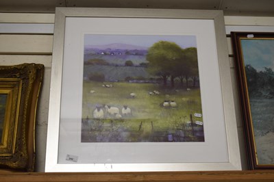 Lot 242 - Debbie Neill - Beyond the Trees, coloured print