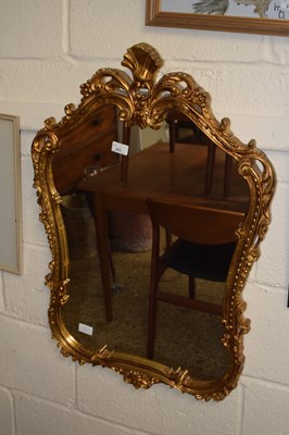 Lot 256 - 20th Century gilt framed wall mirror