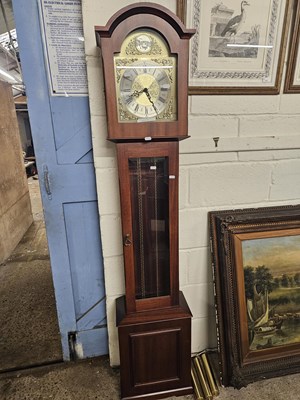 Lot 265A - A modern grandmother clock with triple weight...