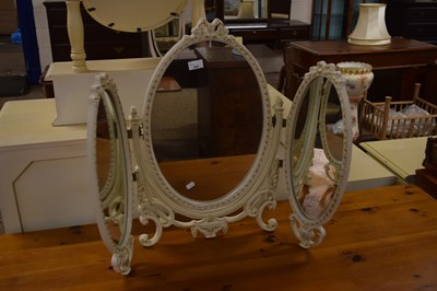 Lot 352 - A triple dressing table mirror