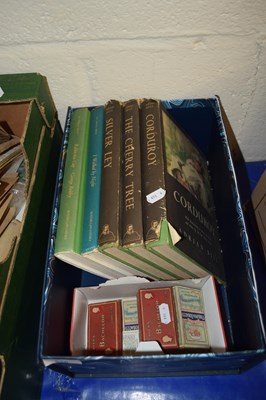 Lot 510 - Books and old cigarette boxes