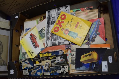 Lot 521 - Quantity of motoring ephemera