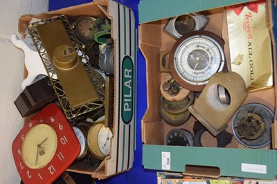 Lot 534 - Quantity of assorted clock and barometer...